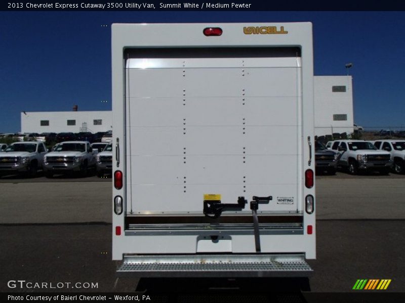 Summit White / Medium Pewter 2013 Chevrolet Express Cutaway 3500 Utility Van