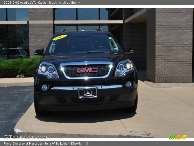 Carbon Black Metallic / Ebony 2008 GMC Acadia SLT