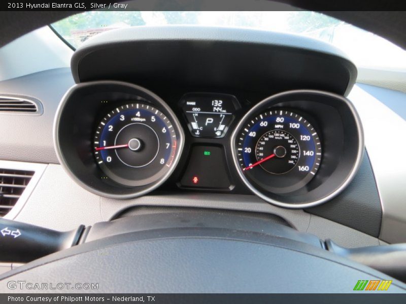 Silver / Gray 2013 Hyundai Elantra GLS
