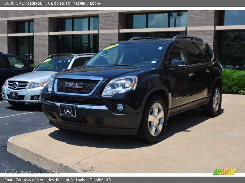Carbon Black Metallic / Ebony 2008 GMC Acadia SLT