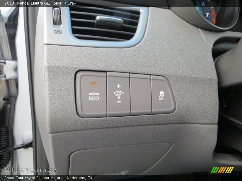 Silver / Gray 2013 Hyundai Elantra GLS