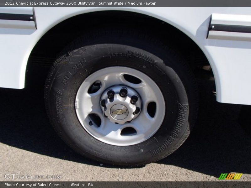  2013 Express Cutaway 3500 Utility Van Wheel