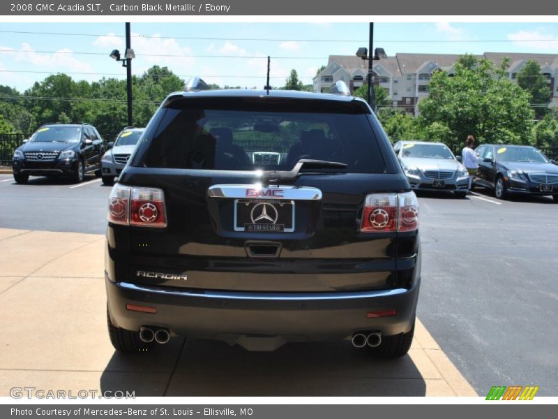 Carbon Black Metallic / Ebony 2008 GMC Acadia SLT