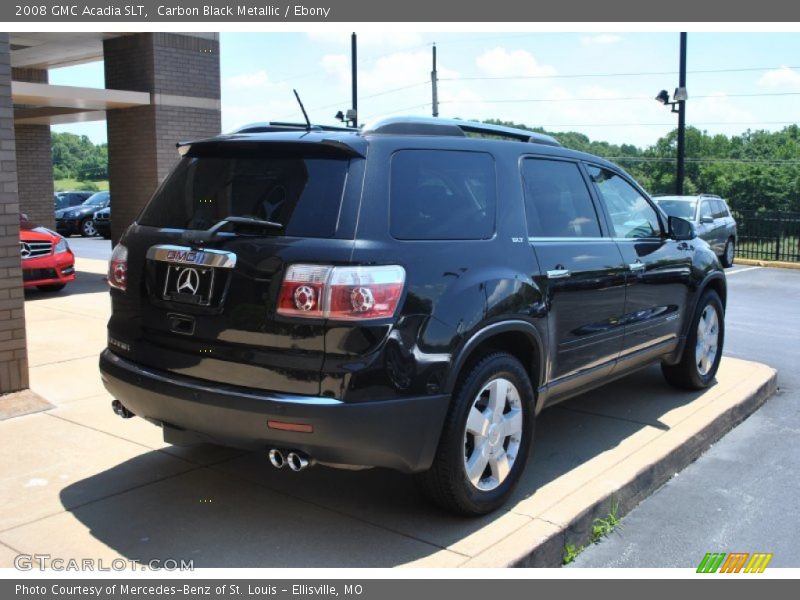 Carbon Black Metallic / Ebony 2008 GMC Acadia SLT