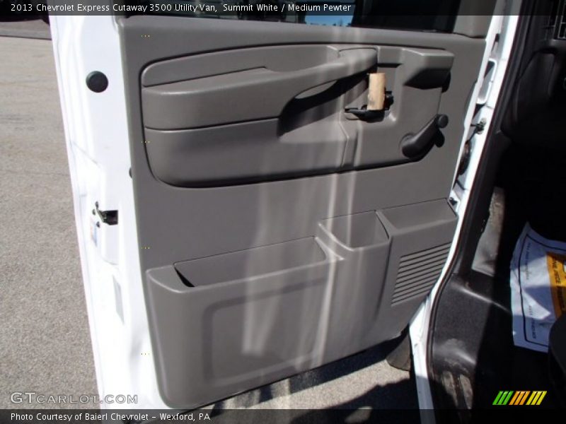 Door Panel of 2013 Express Cutaway 3500 Utility Van