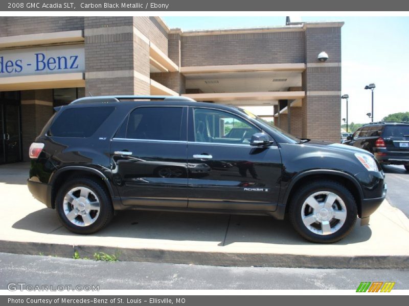 Carbon Black Metallic / Ebony 2008 GMC Acadia SLT