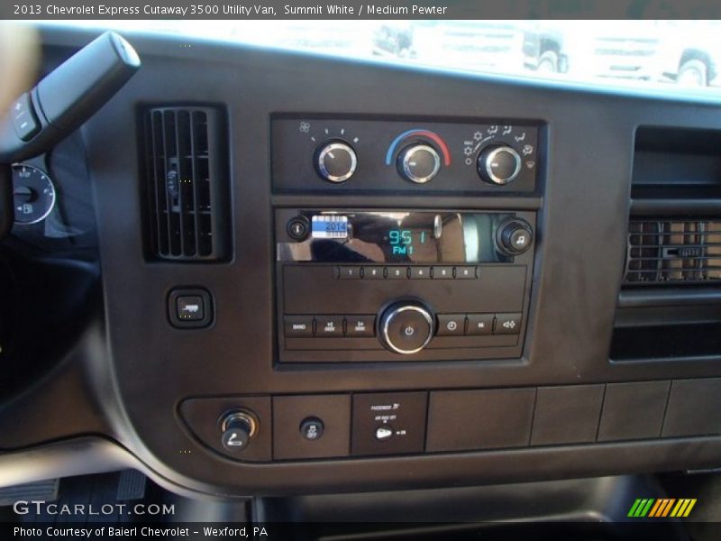 Controls of 2013 Express Cutaway 3500 Utility Van