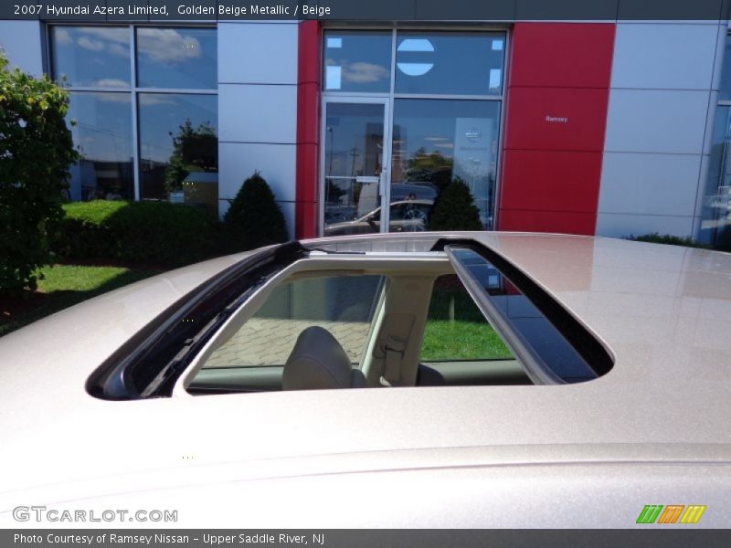Golden Beige Metallic / Beige 2007 Hyundai Azera Limited