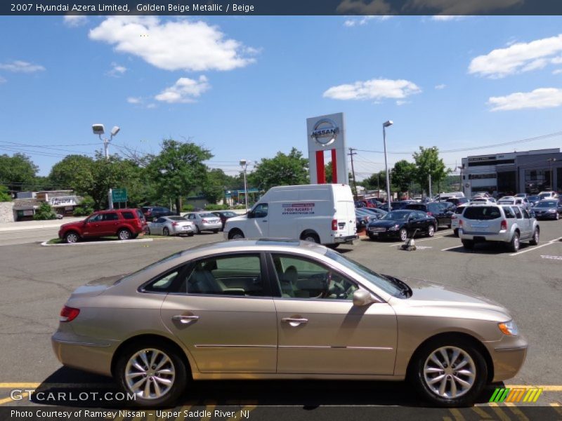 Golden Beige Metallic / Beige 2007 Hyundai Azera Limited