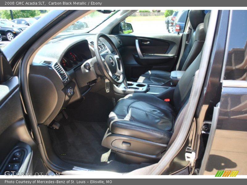 Carbon Black Metallic / Ebony 2008 GMC Acadia SLT