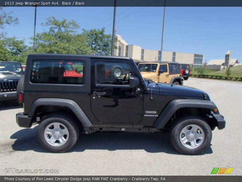 Black / Black 2013 Jeep Wrangler Sport 4x4