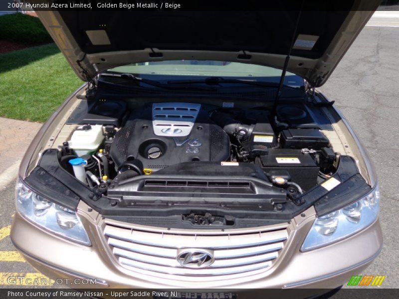 Golden Beige Metallic / Beige 2007 Hyundai Azera Limited