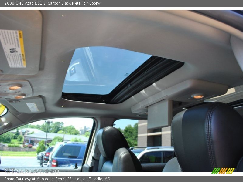 Carbon Black Metallic / Ebony 2008 GMC Acadia SLT