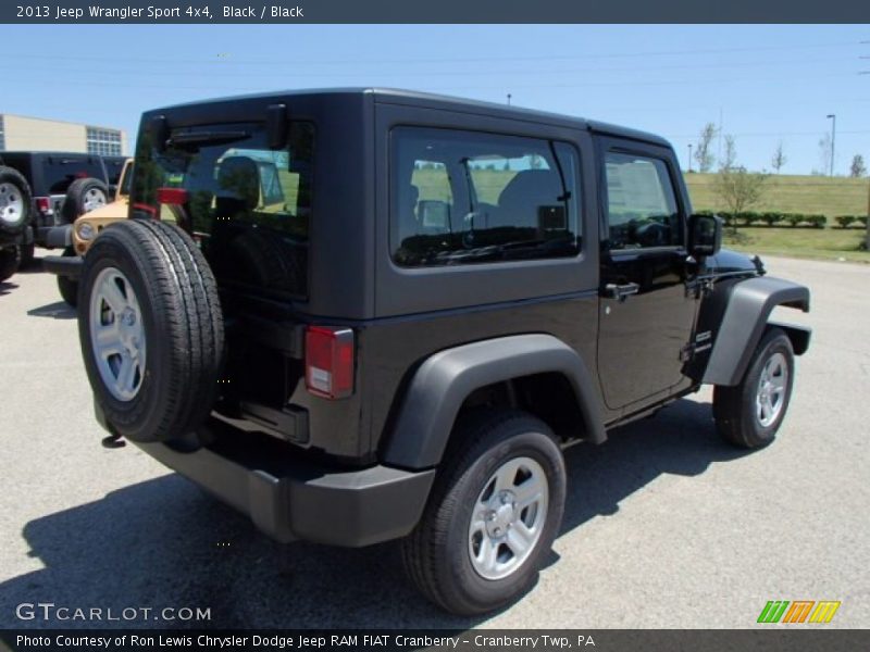 Black / Black 2013 Jeep Wrangler Sport 4x4