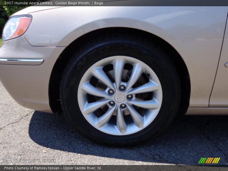 Golden Beige Metallic / Beige 2007 Hyundai Azera Limited