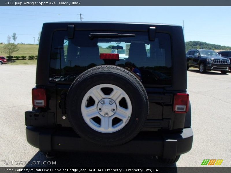 Black / Black 2013 Jeep Wrangler Sport 4x4