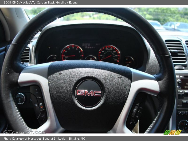 Carbon Black Metallic / Ebony 2008 GMC Acadia SLT