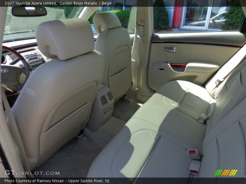 Golden Beige Metallic / Beige 2007 Hyundai Azera Limited