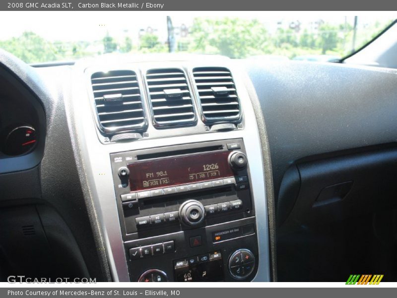 Carbon Black Metallic / Ebony 2008 GMC Acadia SLT