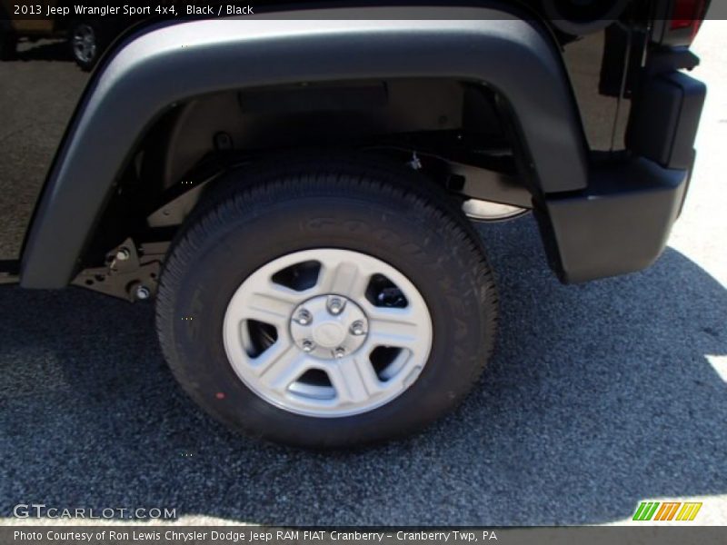 Black / Black 2013 Jeep Wrangler Sport 4x4