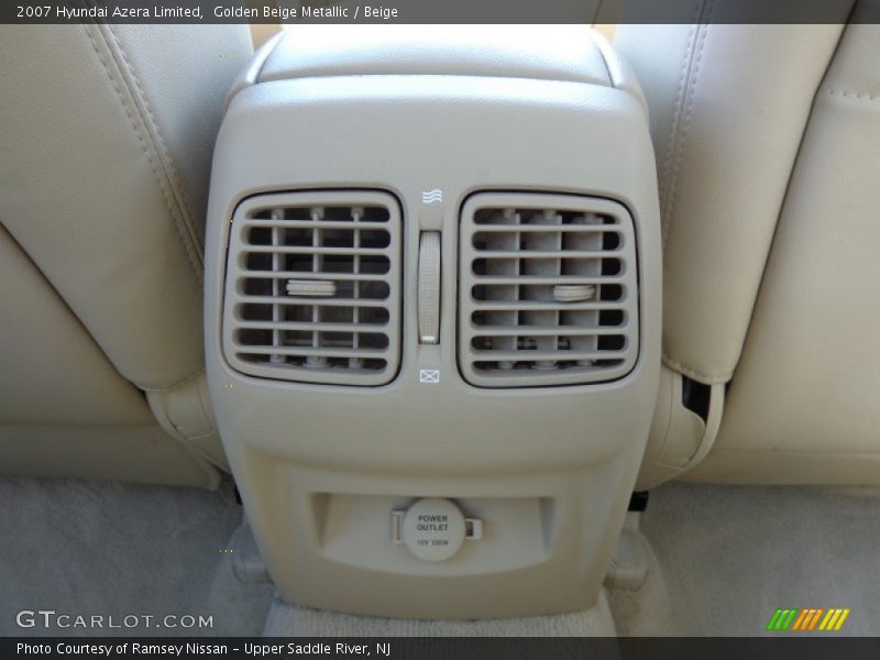 Golden Beige Metallic / Beige 2007 Hyundai Azera Limited