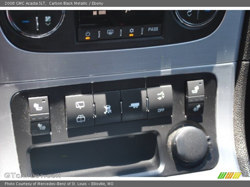 Carbon Black Metallic / Ebony 2008 GMC Acadia SLT