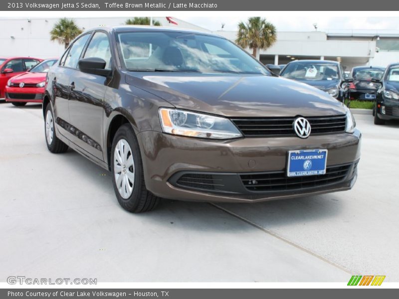 Toffee Brown Metallic / Latte Macchiato 2013 Volkswagen Jetta S Sedan