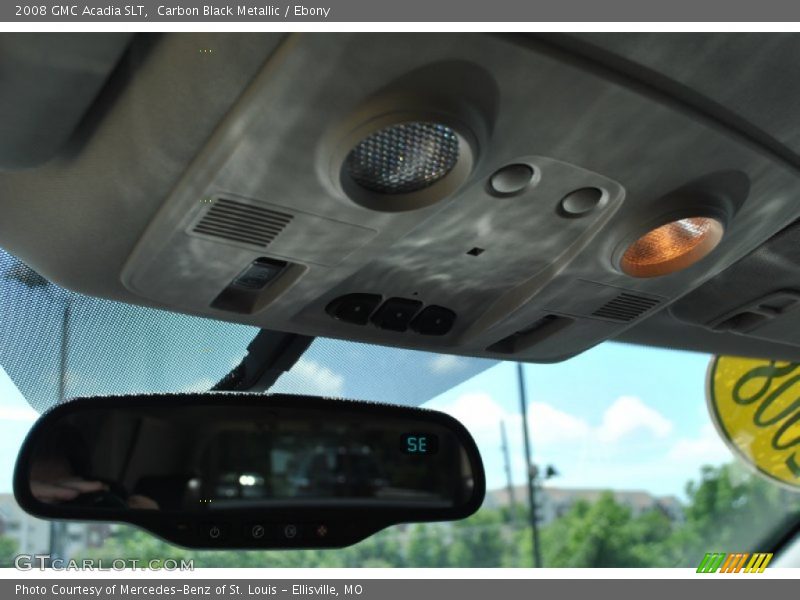 Carbon Black Metallic / Ebony 2008 GMC Acadia SLT