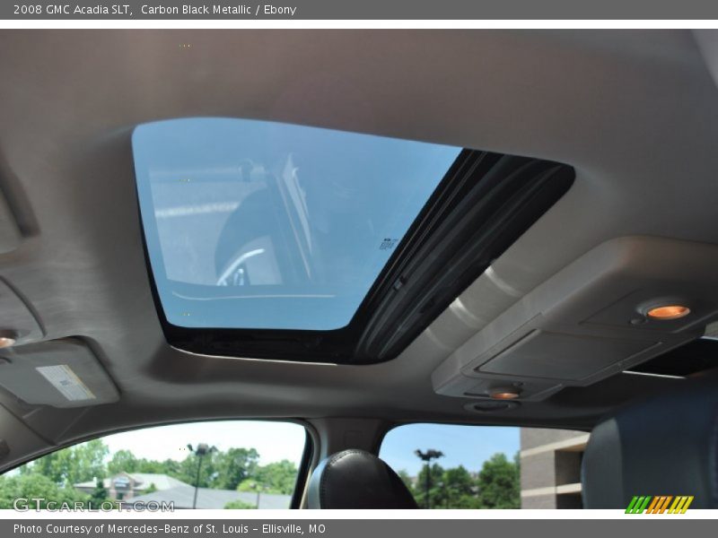 Carbon Black Metallic / Ebony 2008 GMC Acadia SLT