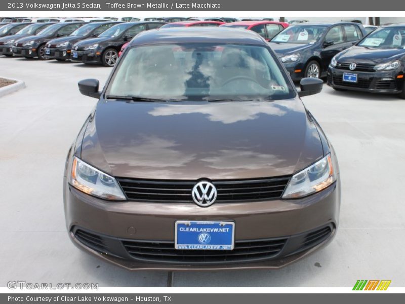 Toffee Brown Metallic / Latte Macchiato 2013 Volkswagen Jetta S Sedan