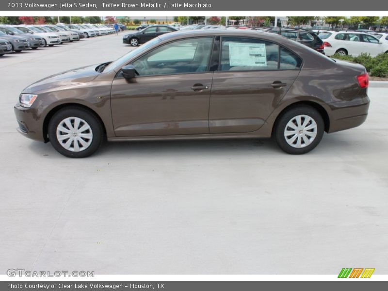 Toffee Brown Metallic / Latte Macchiato 2013 Volkswagen Jetta S Sedan