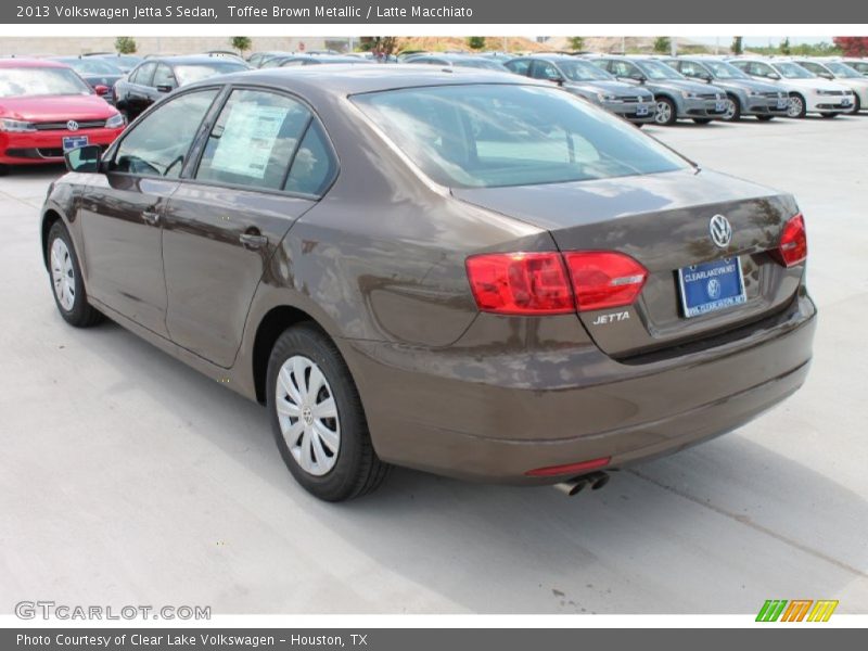 Toffee Brown Metallic / Latte Macchiato 2013 Volkswagen Jetta S Sedan