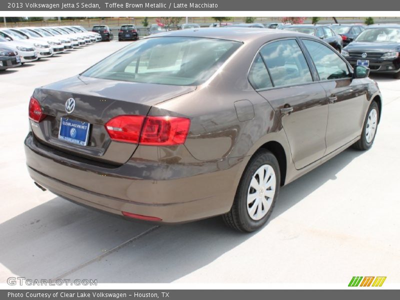 Toffee Brown Metallic / Latte Macchiato 2013 Volkswagen Jetta S Sedan