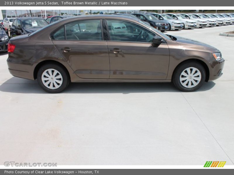 Toffee Brown Metallic / Latte Macchiato 2013 Volkswagen Jetta S Sedan