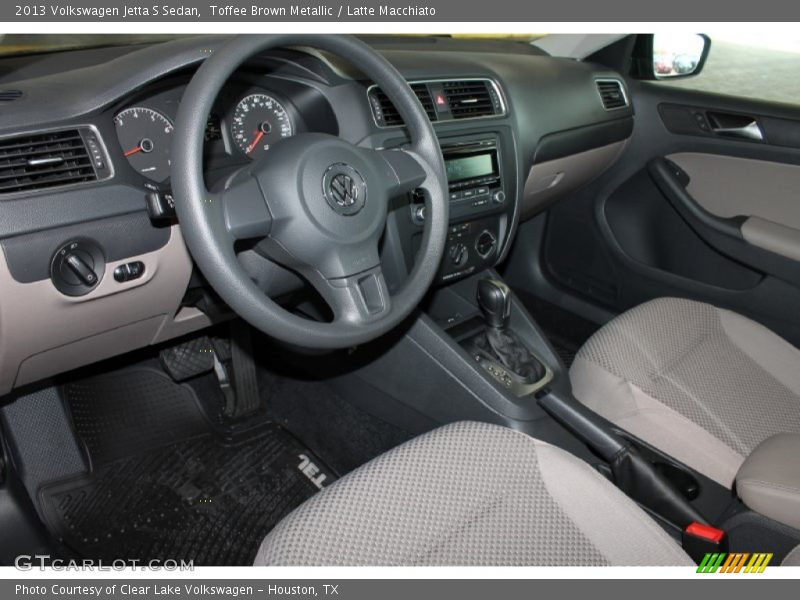 Toffee Brown Metallic / Latte Macchiato 2013 Volkswagen Jetta S Sedan