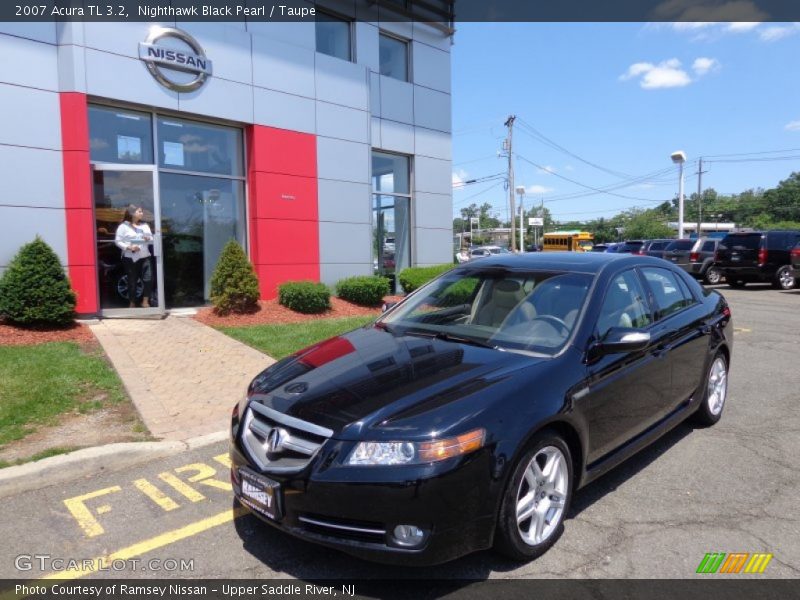 Nighthawk Black Pearl / Taupe 2007 Acura TL 3.2