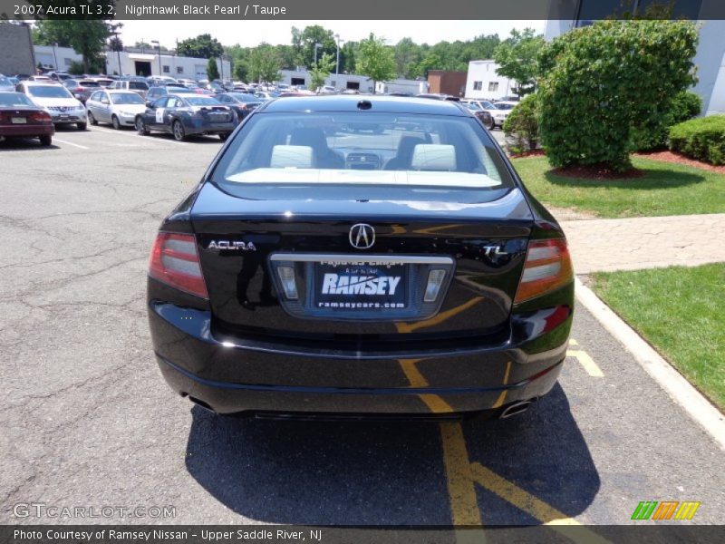 Nighthawk Black Pearl / Taupe 2007 Acura TL 3.2