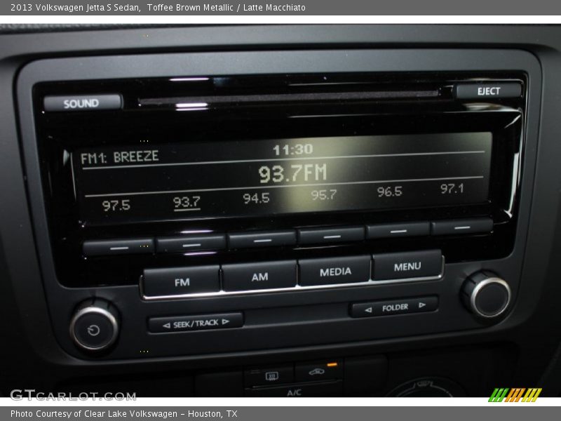 Toffee Brown Metallic / Latte Macchiato 2013 Volkswagen Jetta S Sedan