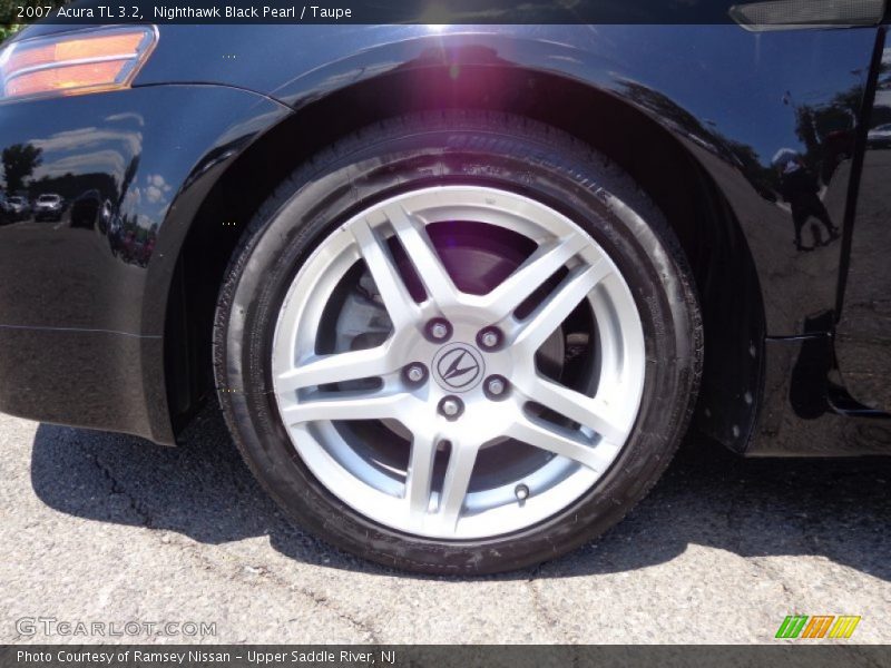Nighthawk Black Pearl / Taupe 2007 Acura TL 3.2