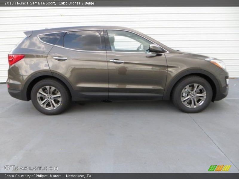 Cabo Bronze / Beige 2013 Hyundai Santa Fe Sport