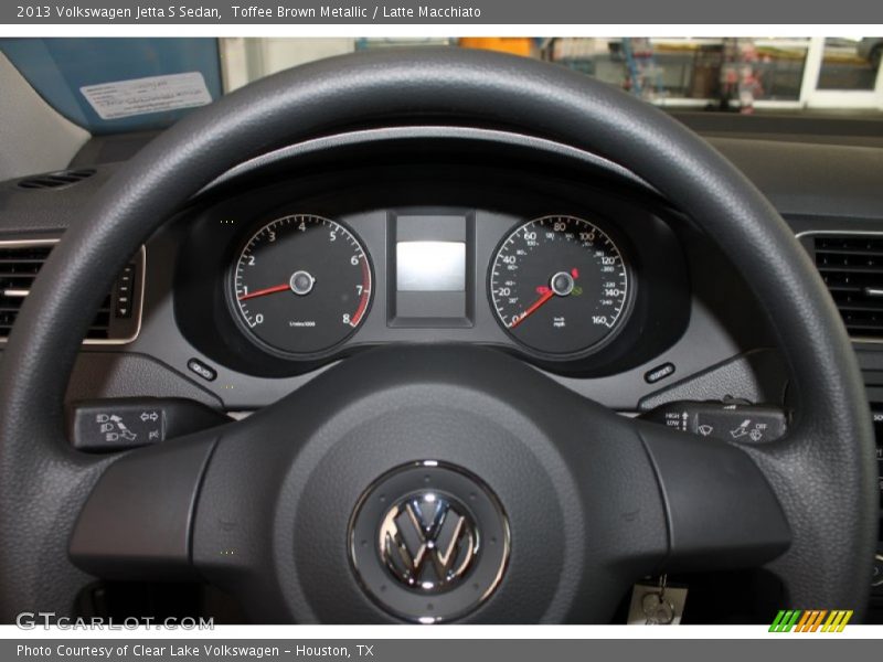 Toffee Brown Metallic / Latte Macchiato 2013 Volkswagen Jetta S Sedan