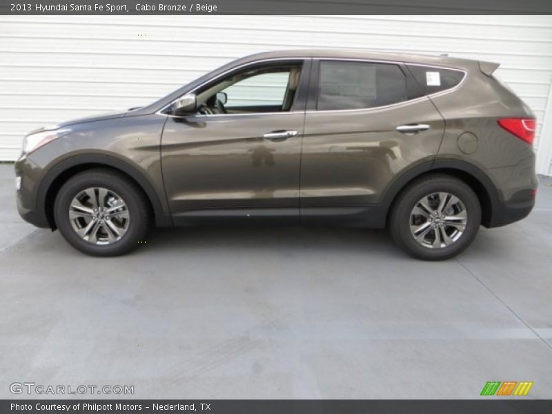 Cabo Bronze / Beige 2013 Hyundai Santa Fe Sport