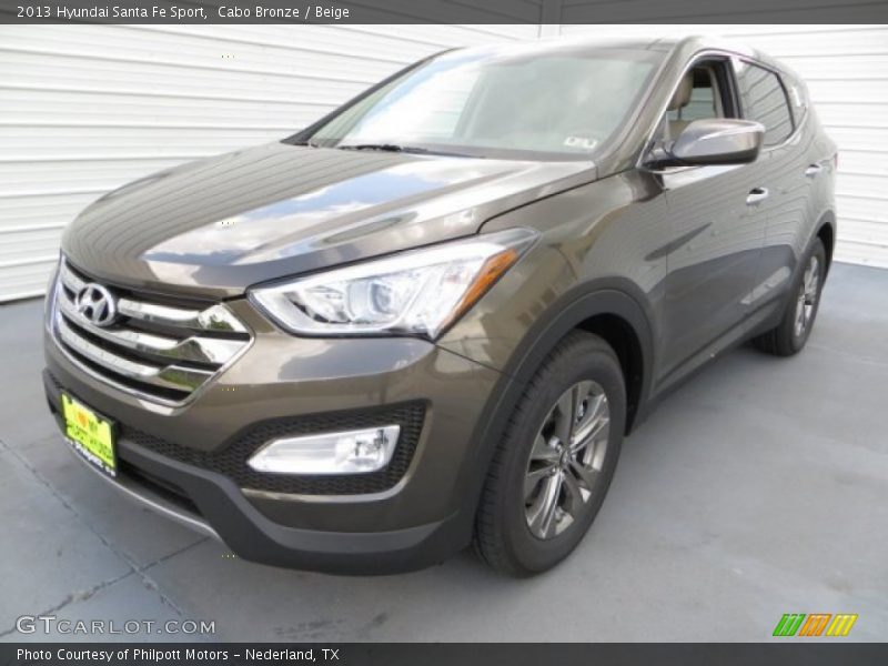 Cabo Bronze / Beige 2013 Hyundai Santa Fe Sport