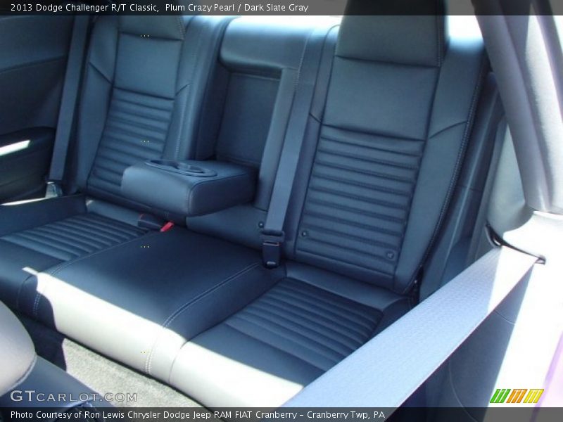 Rear Seat of 2013 Challenger R/T Classic