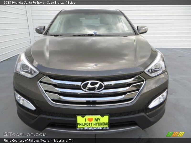 Cabo Bronze / Beige 2013 Hyundai Santa Fe Sport
