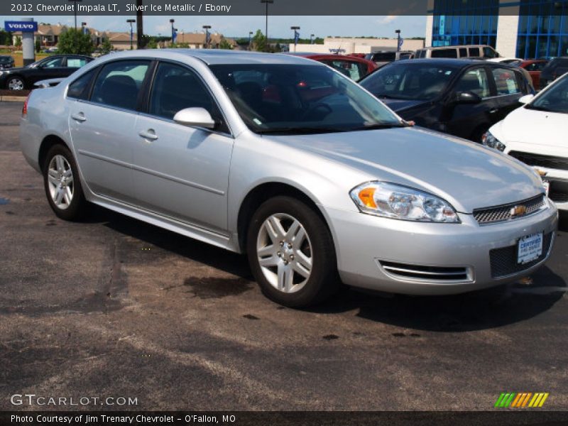 Silver Ice Metallic / Ebony 2012 Chevrolet Impala LT