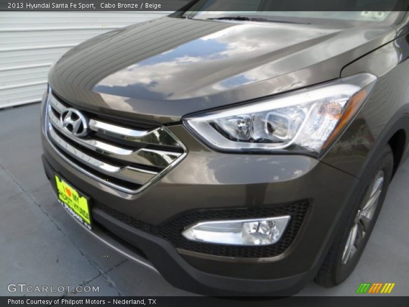 Cabo Bronze / Beige 2013 Hyundai Santa Fe Sport