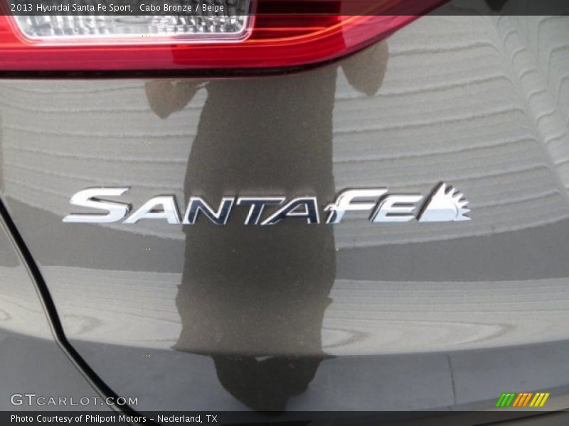 Cabo Bronze / Beige 2013 Hyundai Santa Fe Sport
