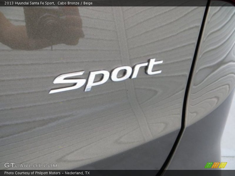 Cabo Bronze / Beige 2013 Hyundai Santa Fe Sport