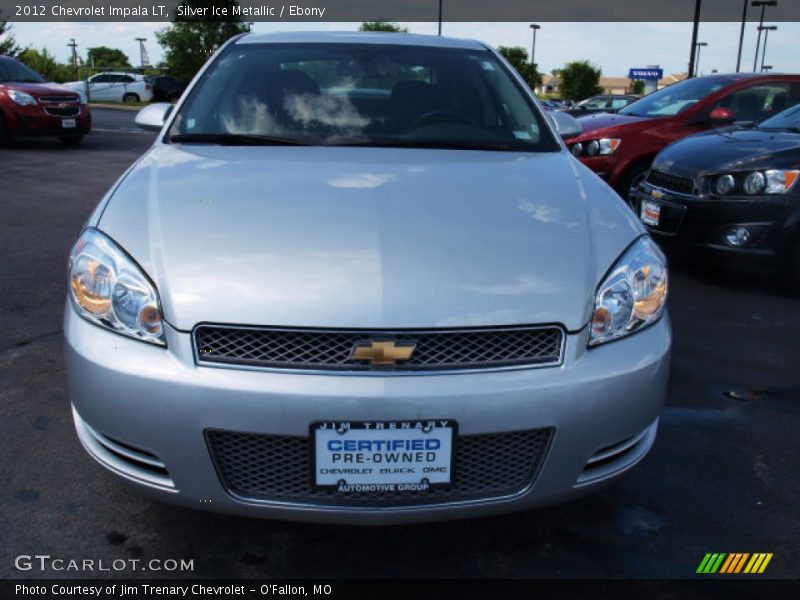 Silver Ice Metallic / Ebony 2012 Chevrolet Impala LT